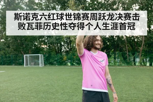 斯诺克六红球世锦赛周跃龙决赛击败瓦菲历史性夺得个人生涯首冠